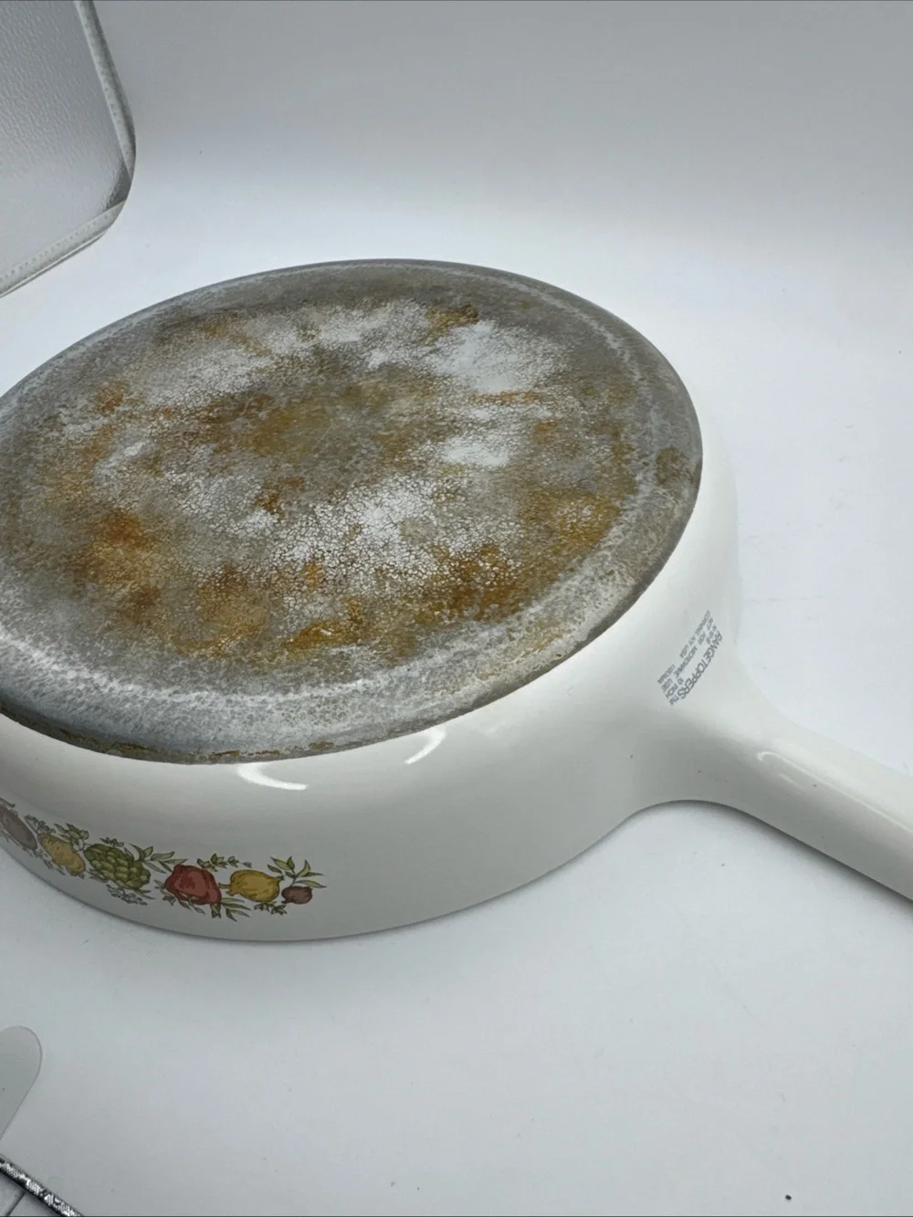 Vintage Corning Ware Range Toppers Skillet N-10-B 10